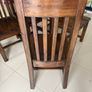 5 wooden kitchen chairs Image 2