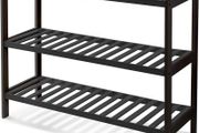 NEW SALE | 3 Tier Natural Bamboo Shoe Rack Easy Assembly &amp; Strong Design Shelf Organiser Ideal for Bedroom,Bathroom,Hallway &amp; Small Spaces Large Capacity Up to 12 Pairs of Shoes(55x70x25cm)