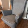 Ikea Armchair and footstool Image 2
