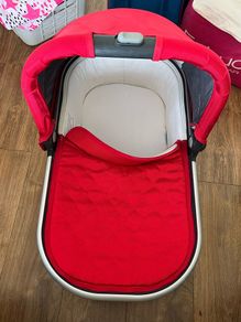 Uppababy Vista 2015 Bassinet Denny Red