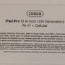 iPad Pro 12.9" (4th gen) 256GB Wi-Fi + Cellular, Space Grey + Apple Magic Keyboard Image 3