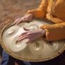 Handpan Drum 55.9 cm 10 Notes D Minor Hand Drum Instrument with Mallet Image 6