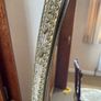 Late 19th-century oval cheval free-standing dressing mirror. Image 6