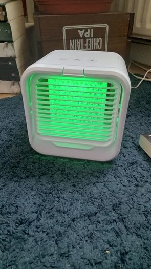 Portable air cooler fan