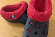 Crocs Toddler Fur Lined Mickey Mouse Crocs (Size C10/11)