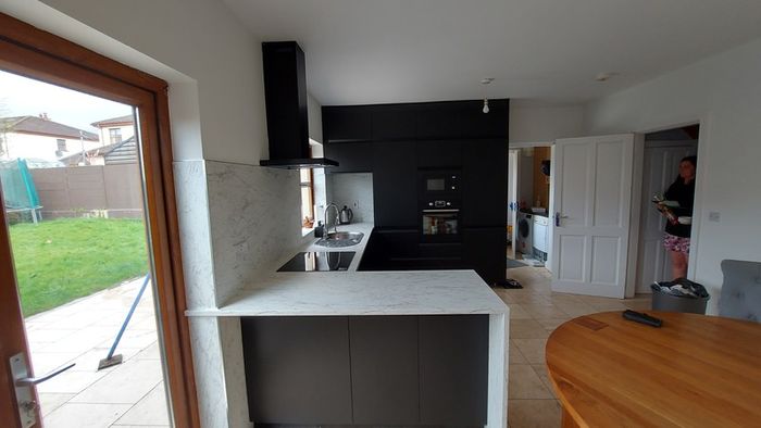 Ikea,  B&Q , Homebase  flat pack kitchen fitting.