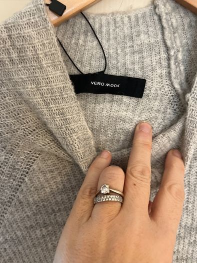 Vera Moda grey tunic Jumper