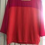 Luisa Cerano orange and pink blouse (size 10) Image 2
