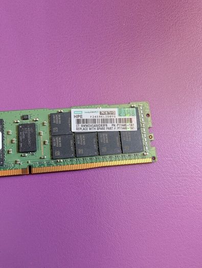 128gb (2x64gb) Hpe Genuine Smartmemory Ddr4-3200mhz Ecc Rdimm - P20504-001 / P11446-1a1