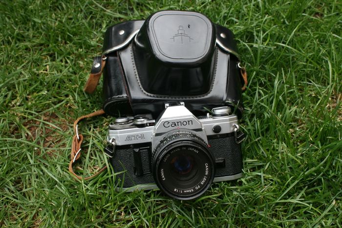 Canon AT-1 with 50mm F1.8 Ideal Student / Starter 35mm Film Camera