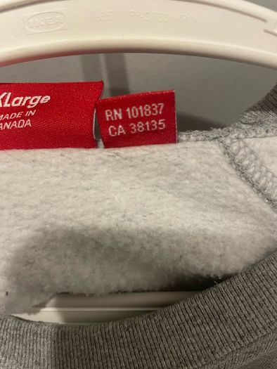 Supreme Crew Mini Box Logo - XL