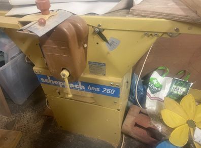 scheppach planer and thicknesser