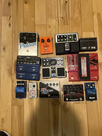 Various Effects Pedals