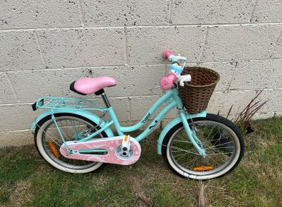 18 inch verve bike with basket