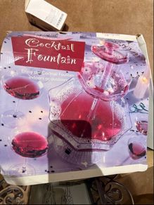 Cocktail Fountain free to collect by adverts user with no negative reviews