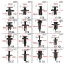 BRAND NEW Car Fastener Clip Mixed High Quality Auto Body Push Retainer Pin Kit 620pcs Image 2