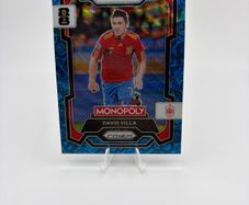Panini Monopoly David Villa Blue Parrallel