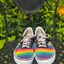 Vans Rainbow Pride Trainers Mens UK10.5 Image 3