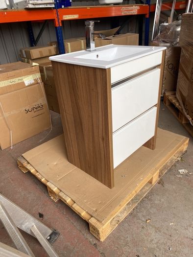 vanity floor mounted