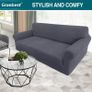 High Stretch Sofa Covers 3 Seater Super Soft Stylish Couch Covers for Dogs Pets Cats Jacquard Spandex Non Slip Sofa Slipcover for Living Room Furniture Protector Image 2