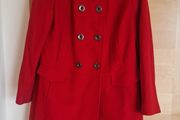 Red coat size 18