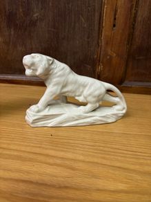 19th Century Blanc De Chine Tiger