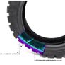Scooter Tyres 10inch - 10 x 2.75 x 6.5 Smartgyro Image 4