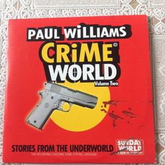 Paul Williams Crime World vol 2. CD audio.