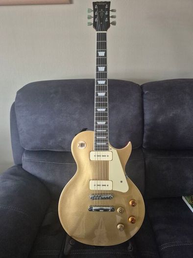 Vintage Les Paul Goldtop P90 Upgraded