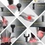Premium Muscle Massage Gun Deep Tissue Muscle Massager - 30 Speeds High Speed Handheld Percussion Massager - LCD Touch Screen - 6 Massage Heads (FREE POSTAGE) Image 3