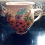Floral Hand painted Vase Image 3