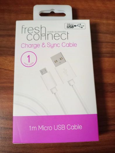 1 m Fresh Connect Micro USB Cable - New in box