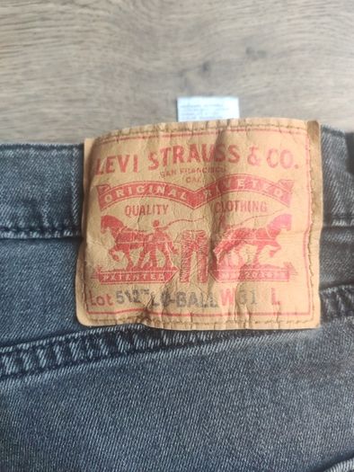 Levi's 512 Lo-Ball  Jeans Grey/Black W31 L34