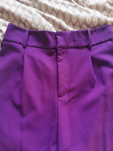 Purple trousers, Zara. L.