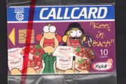 1997 Ireland 10 unit Yoplait Zig and Zag (Gemplus GEM1) Call Card Mint in Packaging. Telecom Eireann card number 1136.