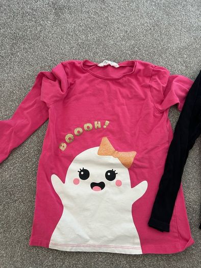 6-8y Halloween Tops H&M x 2