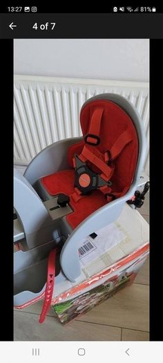 child's bike seat