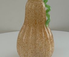 Large Vintage Murano Style Hand Blown Art Glass Gourd. 28cm