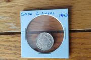India 1/4 Rupee 1943
