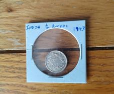 India 1/4 Rupee 1943