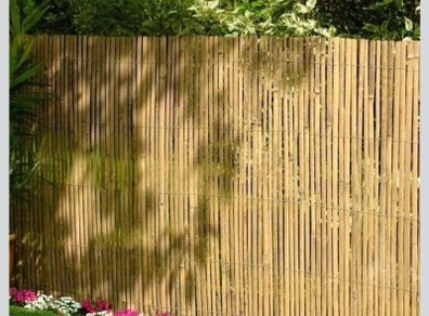 Bamboo fence - 3 lengths (1.8m high x 3m Long)