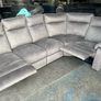 Grey corner recliner sofa Image 2
