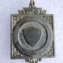 Victorian Albert  Solid Silver Albert Watch Chain "N.G.R.CO.REG" Birmingham or Chester. length 12" - 41,9g Image 3