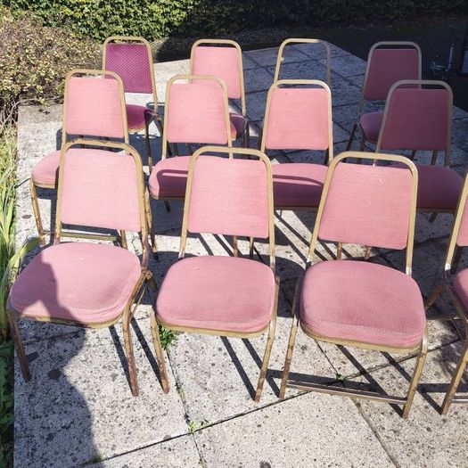 metal framed chairs