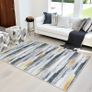 Area Rugs Traditional Rugs Living Room Fluffy Bedroom Rug Striped Design Living Room Rugs Large Modern Rugs for Living Room Soft Area Rug Short Pile Carpets MULTIPLE SIZES AVAILABLE (FREE SHIPPING) Image 2