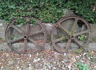 cast iron wheels