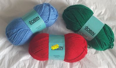 New - Chunky Knitting Wool - 100g Ball - Read Carefully - #