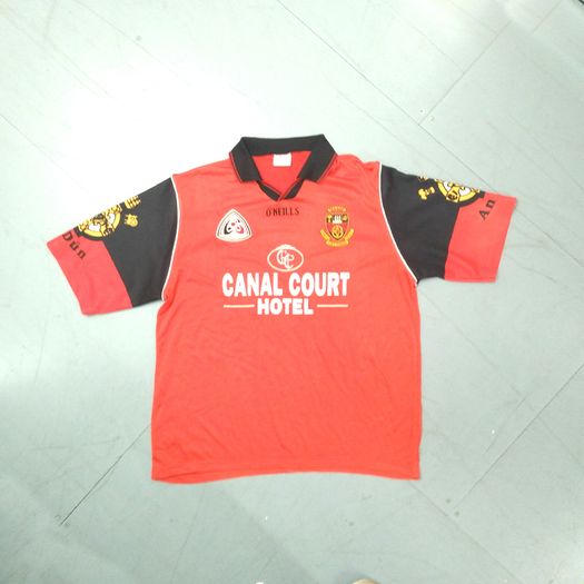 Down (XL) 1998 GAA Jersey O'Neills Shirt Gaelic Football Hurling Camogie Ulster An Dun Vintage Retro Red  Extra Large