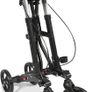 Lightweight Foldable Rollator - Easy Foldable for Boot Foldable Travel - Height Adjustable - Includes Practical Bag Under Seat - Walking Trolley - Walking Aid - Walking Aid - Black Image 5