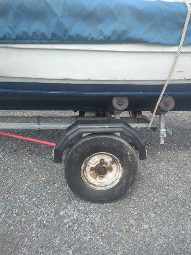 Lake Boat and Boat Trailer